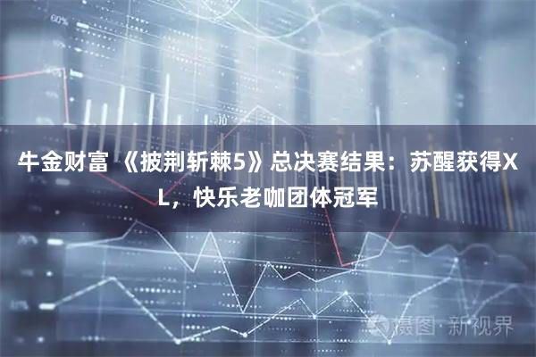 牛金财富 《披荆斩棘5》总决赛结果：苏醒获得XL，快乐老咖团体冠军